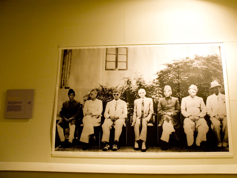 ?Find the Real Jinnah?, digi-print on panaflex by Imran Channa.