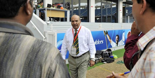 Pakistani cricket team manager Intikhab