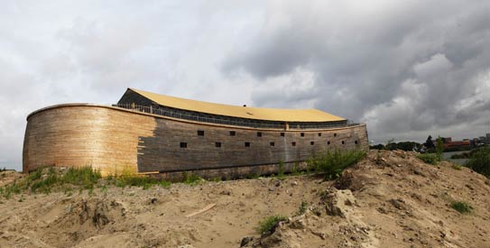 Noah’s “reallife” ark takes shape on Dutch river