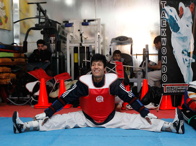 The head of the Afghan Olympic Committee, General Mohammad Zahir Akhbar, said he hopes more athletes in wrestling, judo and athletics will qualify for the Games in London. ?We are war-torn, our athletes face economic and security problems, but we are aiming for medals,? Akhbar told Reuters.