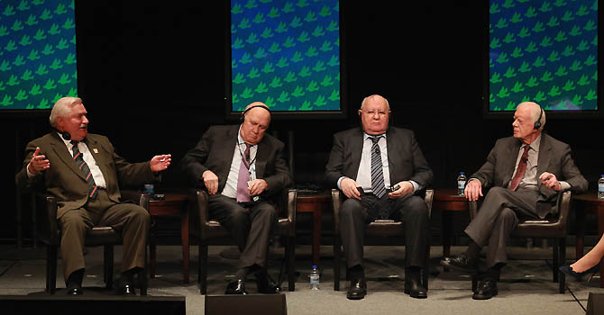 World Summit Of Nobel Peace Laureates Held In Chicago