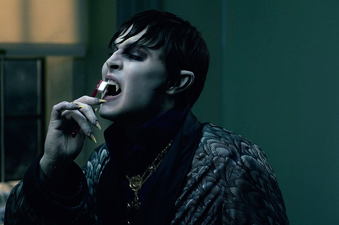 Actor Johnny Depp is shown in a scene from his film ?Dark Shadows?