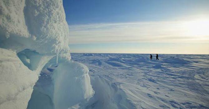 Arctic The data suggests it was virtually impossible for Greenland's ice sheet to have existed in its present form at those times. – Reuters