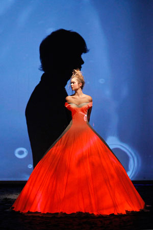 In the story, she escapes his clutches only by demanding a series of impossible gowns, the colour of the sky, moon or sun. ? Photo by Reuters