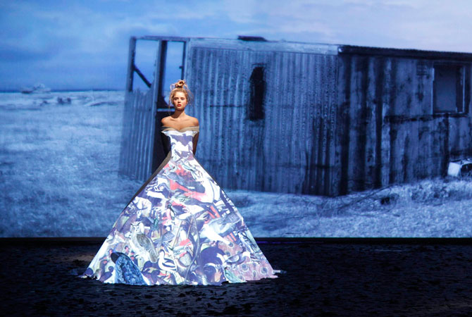 ?It is about how we can take haute couture into the future to ensure it survives,? says Frank Sorbier. ? Photo by Reuters