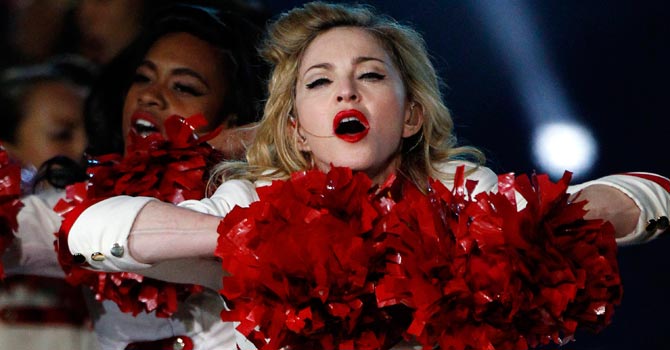 na-performs-on-stage670 Madonna performs on stage — Reuters Photo