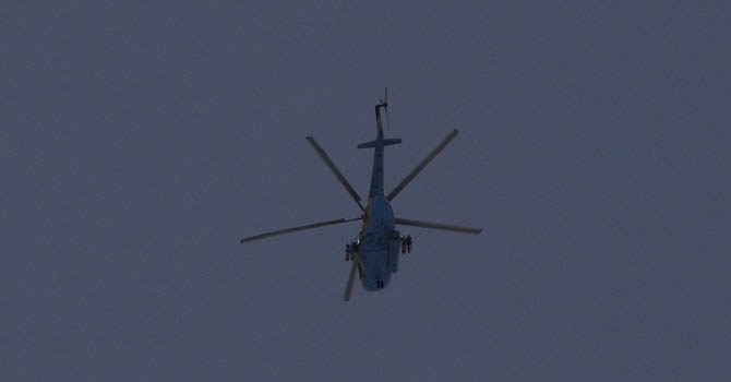 Helicopter belonging to Syrian President Assad's forces flies over Aleppo A helicopter belonging to Syrian President Bashar-Al Assad's forces flies over Aleppo July 29, 2012. REUTERS