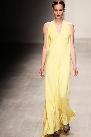 Maria Grachvogel design during her Spring/Summer show at London Fashion Week in London.–AP Photo