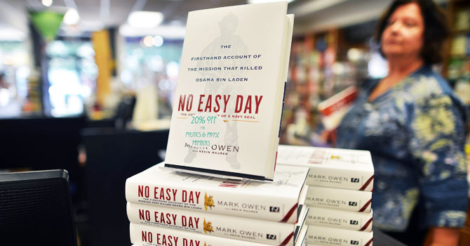 no-easy-day-670 No easy day, seal book, bin laden raid, navy seal, osama bin laden, pentagon, Defense Department, Matt Bissonnette, mark owen