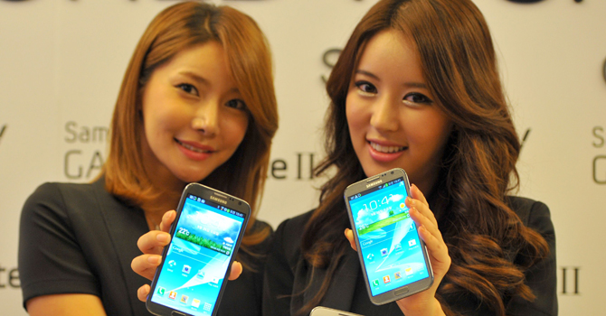 SKOREA-TECHNOLOGY-IT-SMARTPHONE-SAMSUNG