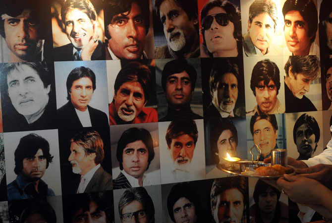 He first gained popularity in the early 1970s as the "angry young man" of Hindi cinema, and has since appeared in over 180 Indian films in a career spanning more than four decades. ? Photo by AFP