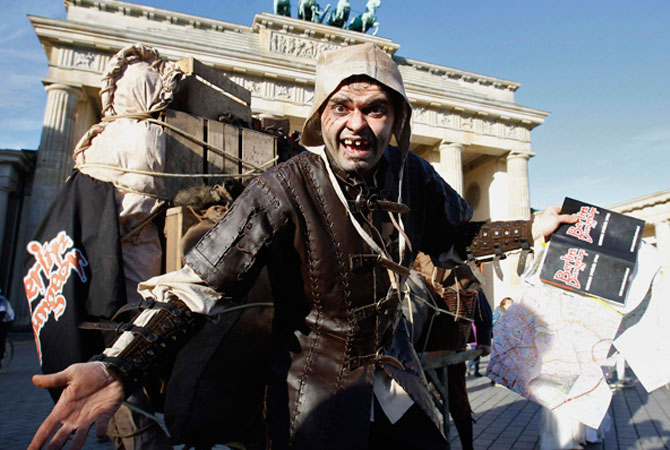The tourist attraction is a branch by London Dungeon and is planned to open in spring 2013 in the German capital. ? Photo by Reuters