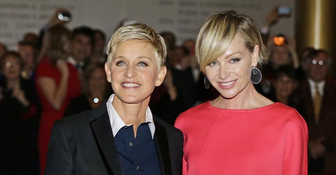 Ellen DeGeneres, Portia de Rossi,