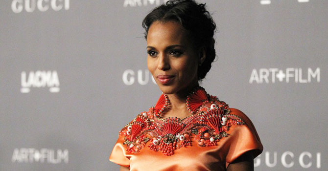 Foxx's co-star Kerry Washington said she believes the film's explicit brutality serves an important purpose in educating audiences about the atrocities of slavery. ''I do think that it's important when we have the opportunity to talk about violence and not just kind of have it as entertainment, but connect it to the wrongs, the injustices, the social ills,'' she said. - Reuters file photo
