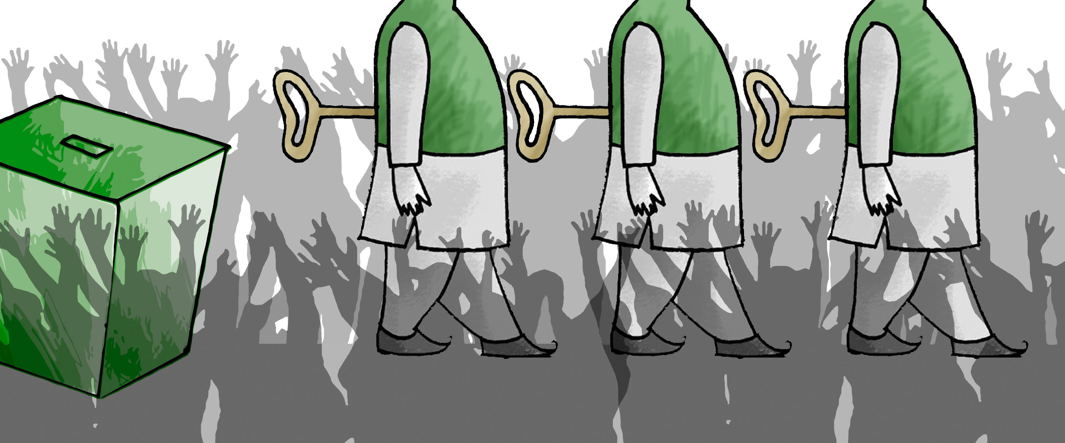 -Illustration by Khuda Bux Abro