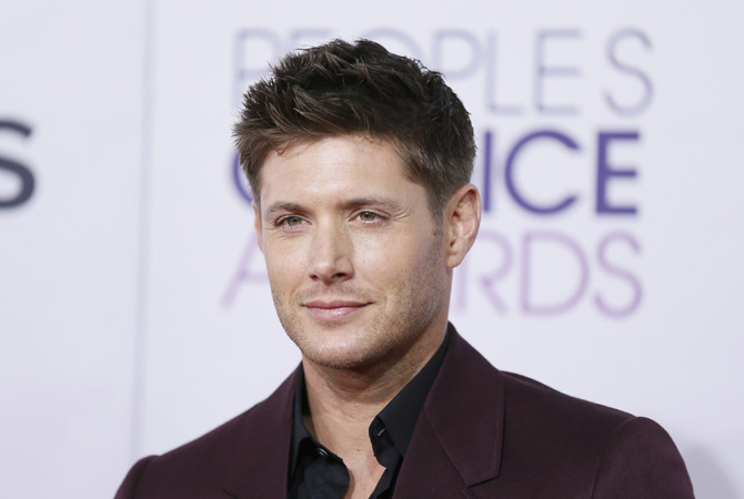 Actor Jenson Ackles, of the series "Supernatural," arrives at the 2013 People's Choice Awards in Los Angeles.?Photo by Reuters