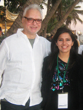 Dhondy and Richa, lively-speakers. -Photo by author