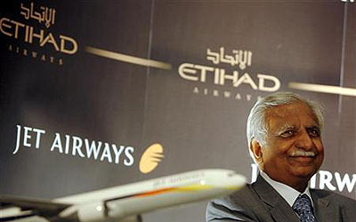 India's Jet Airways Chairman Naresh Goyal. —Photo (File) Reuters