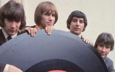 Reg Presley, the lead singer of The Troggs (far right) has died at the age of 71. —Photo by AFP