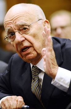 News Corporation Chairman and CEO Rupert Murdoch. —Photo by AFP