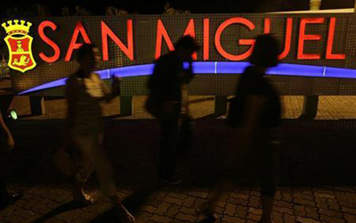 San Miguel has businesses spanning beverages, food and packaging, power generation, oil refining, mining, airline and toll roads. —Photo (File) Reuters