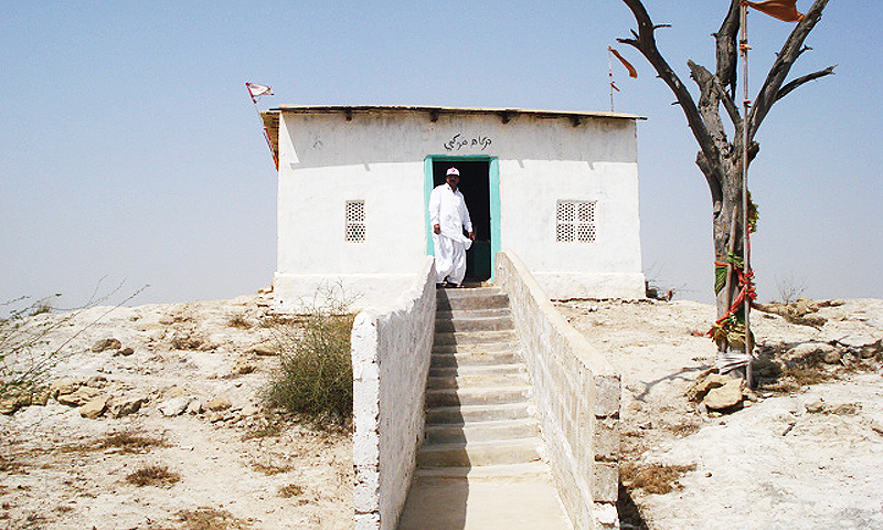 The shrine of Mokhi. -Photo by Gul Hasan Kalmati