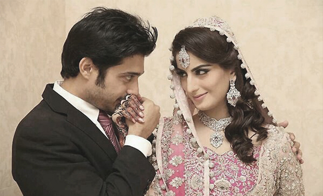 بابر خان اور ثناء کی شادی 2013 دسمبر میں ہوئی تھی —۔