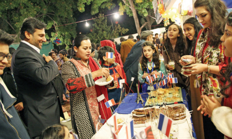 Descriptive essay on food festival image