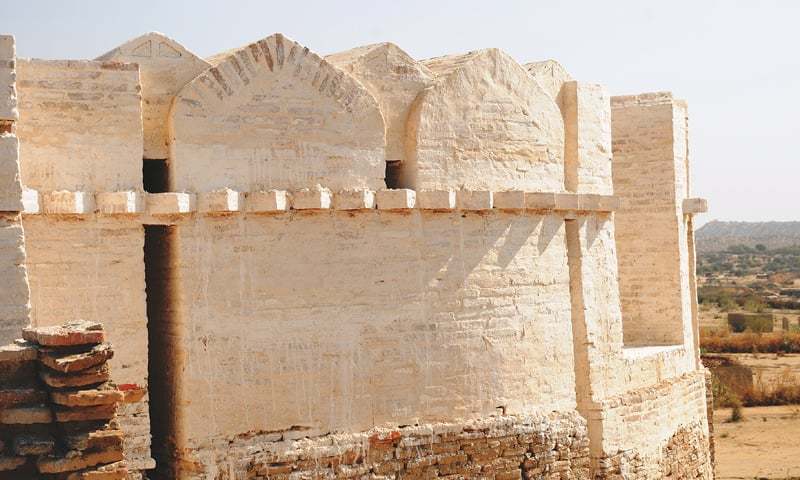 Conservation Work At Rain Ravaged Naukot Fort Completed Newspaper