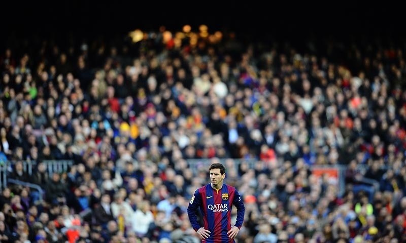 Messi fires Barca; Juve, Lyon held - Newspaper - DAWN.COM