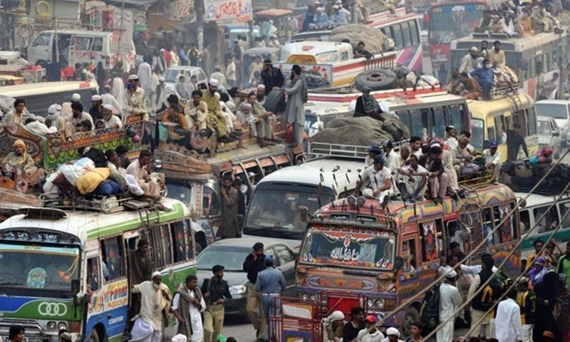 Road conditions in pakistan picture