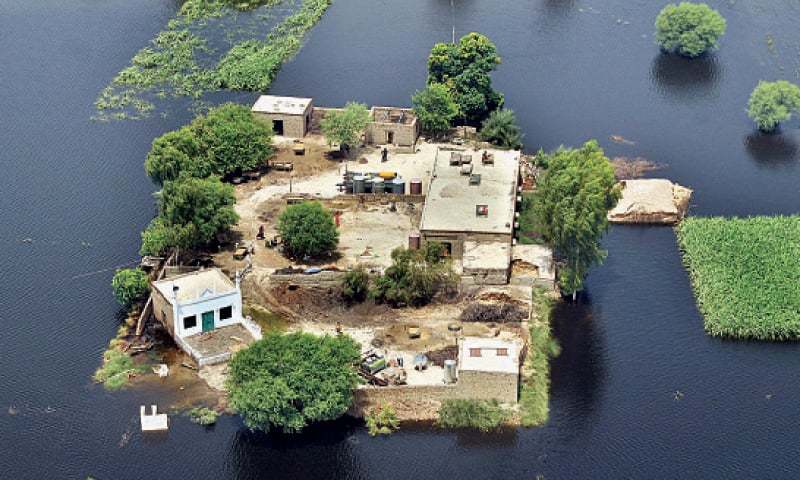 Breach In Dyke May Inundate Kot Mithan Newspaper Dawncom