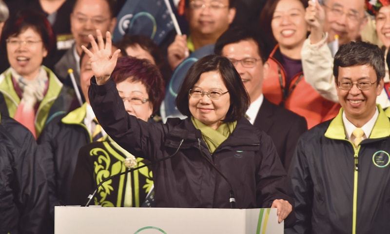 Tsai Ing-wen wins Taiwan Leadership Election