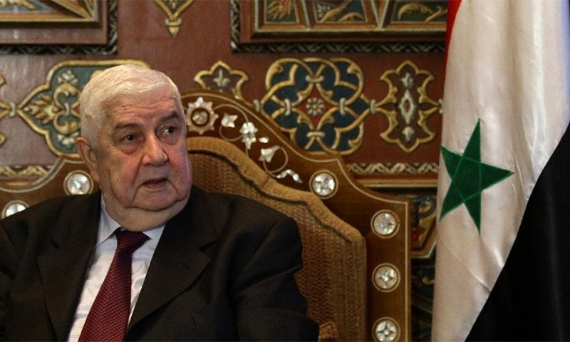 Syria’s foreign minister Walid al-Moallem warns that Saudi or other foreign troops entering his country would “return home in wooden coffins".─ AFP/FIle