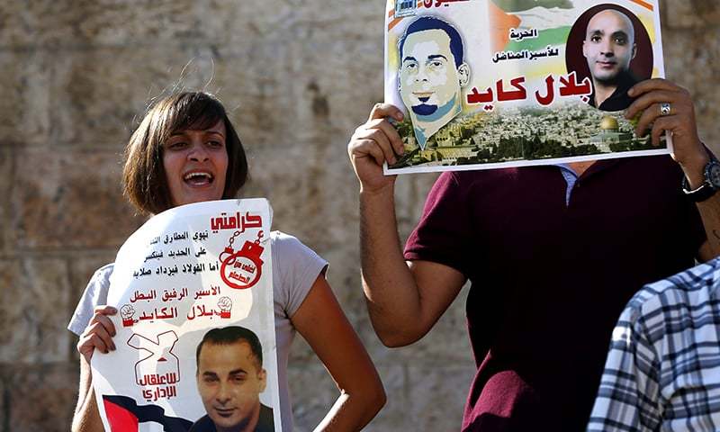 Israel’s supreme court shuns plea to unchain Palestinian hunger striker