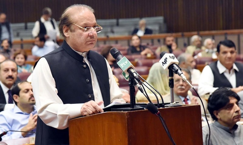 Nawaz Sharif attacks India