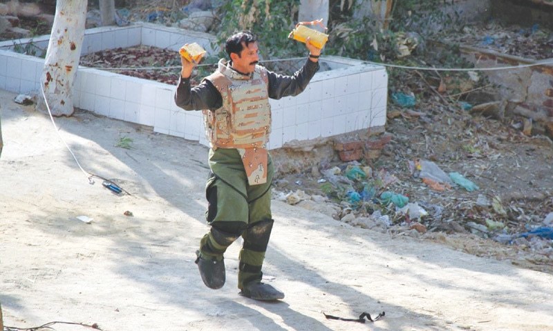 Suspect terrorist killed in encounter with Rangers