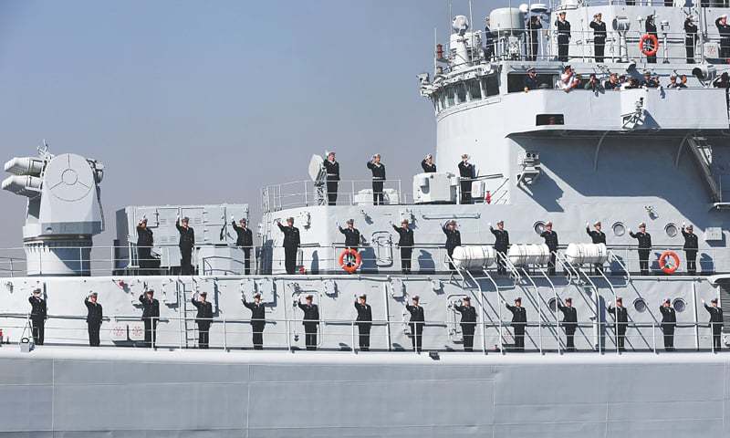 37 countries participate in Pakistan 'Aman-17' naval exercise