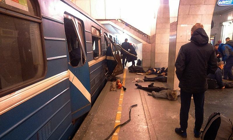 At least 10 killed in Russia's St Petersburg metro explosion At least 10 killed in Russia's St Petersburg metro explosion