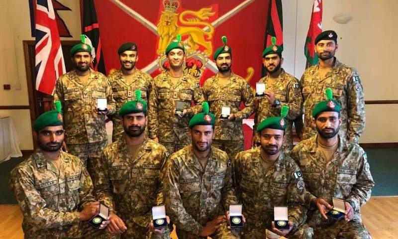 Pak Army team strikes gold in Exercise Cambrian Patrol competition