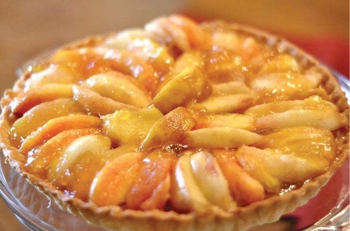 Get extra peachy this season with our frangipane tart recipe