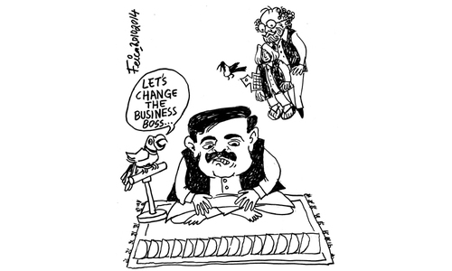 Cartoon: 20 October, 2014