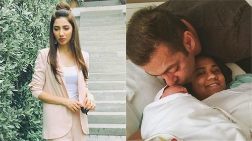 Week in pictures: Mahira Khan rocked the man bun, Salman Khan became an uncle