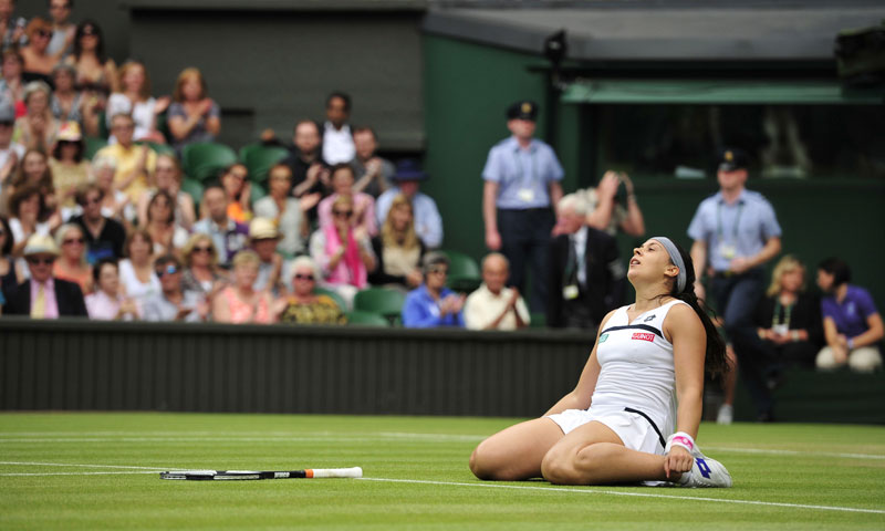 Bartoli came through in straight sets, making her second Wimbledon final