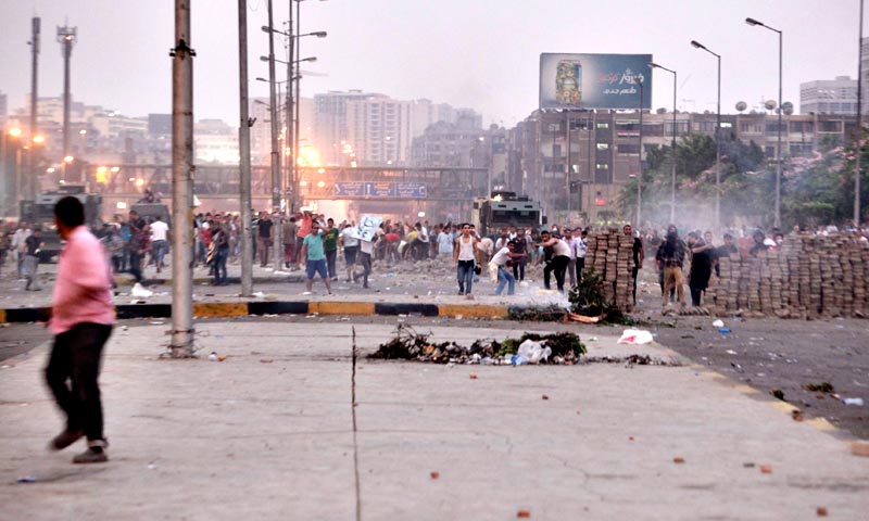 Well over 200 people have died in violence since the overthrow of Morsi, including at least nine on Friday. — Reuters Photo