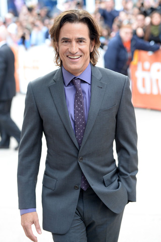 Actor Dermot Mulroney arrives at the "August: Osage County" Premiere.