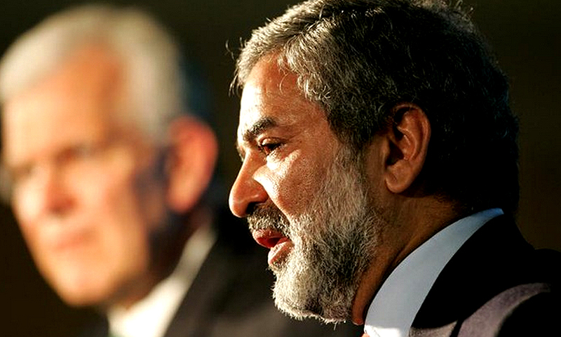 Ehsan Mani said he was astonished that the ICC took Indian threat seriously. &mdash; Photo by Reuters