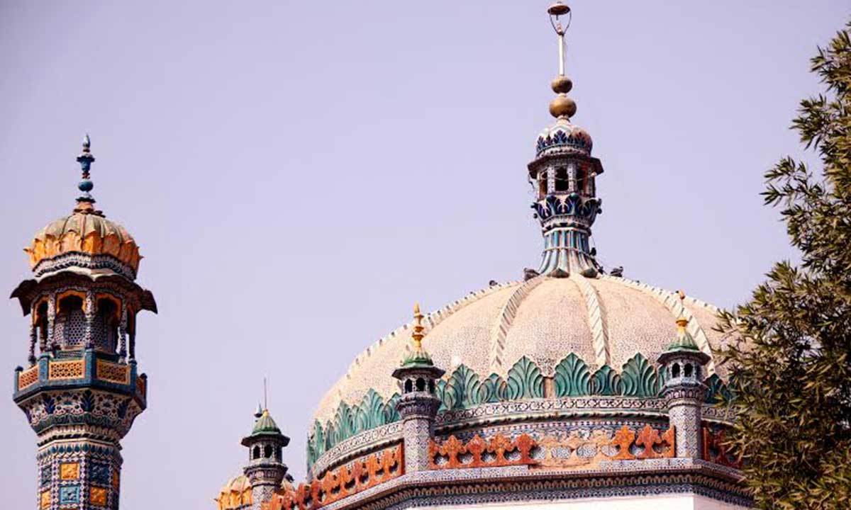 Tomb of great saint and sufi Sachal Sarmast, Khairpur, Sindh. – Photo by Arman Tejani