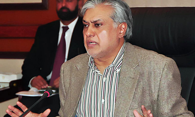Federal Minister for Finance Senator Ishaq Dar – Photo by APP
