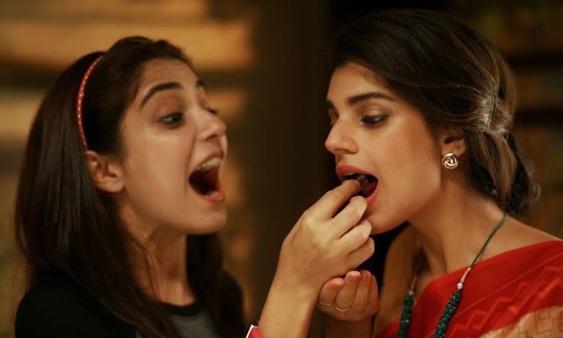 Maya Ali and Sanam Saeed in Diyar-e-Dil. — Photo courtesy: